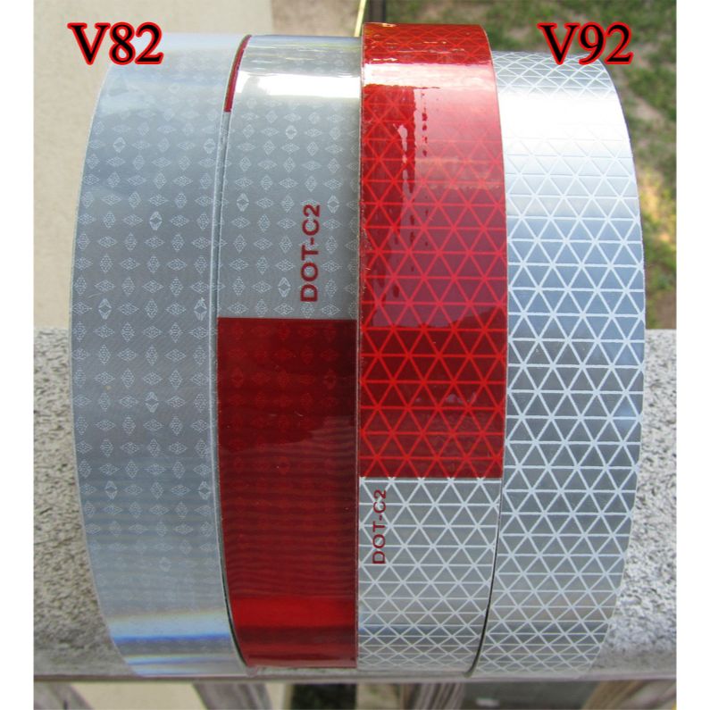 Dot C2 Reflective Truck Tape Redwhite V92 V82 V52 Oralite