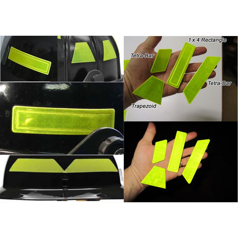 Reflective Helmet Decals 